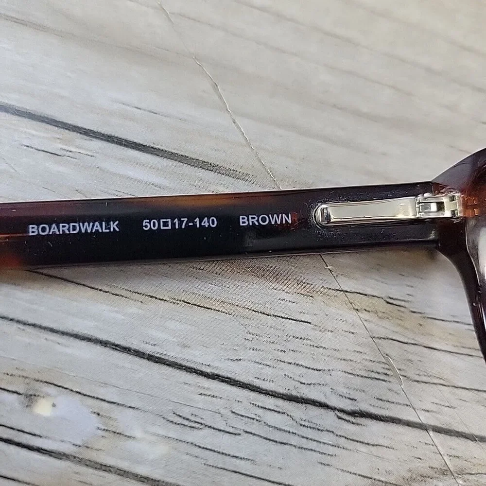 Lucky Brand Eyeglasses FRAMES ONLY‎ BOARDWALK 50-17 140 BROWN